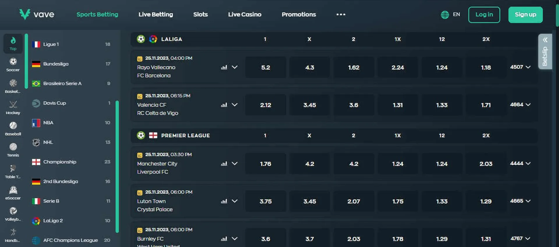 Central esportiva bet